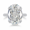 Georgina 20 Karat Zirkonia RIng aus 925 Sterlingsilber