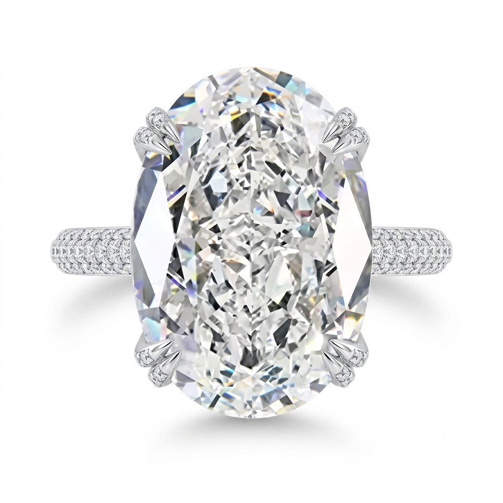 Georgina 20 Karat Zirkonia RIng aus 925 Sterlingsilber